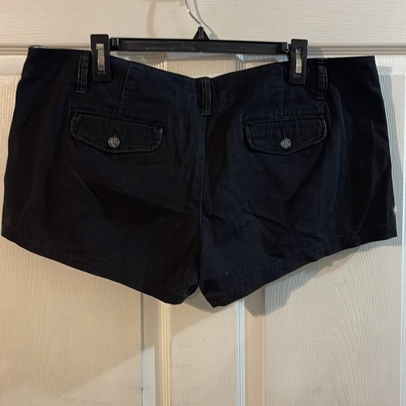 American Eagle Outfitters Women's Dark Blue High Waist Shorts - Picture 5 of 6